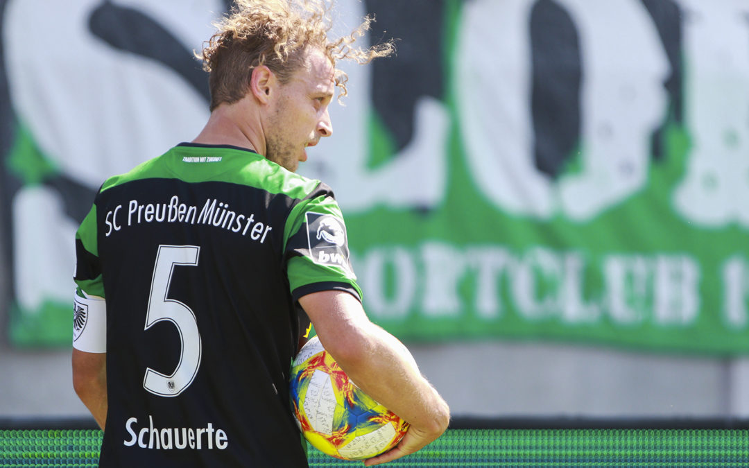 Vertrag verlängert: Julian Schauerte bleibt beim SC Preußen