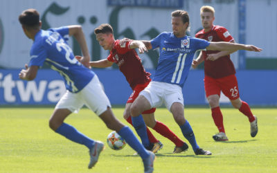 Montagabend im Preußenstadion: Hansa Rostock wieder unter Flutlicht zu Gast