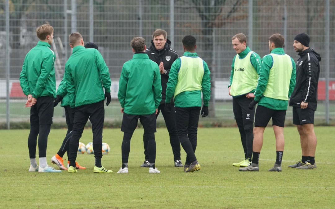 Eindrücke vom ersten Training unter Arne Barez