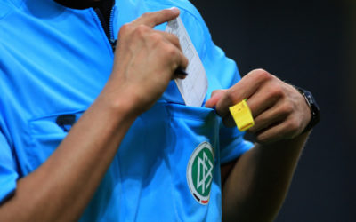 Mitja Stegemann pfeift gegen Mannheim