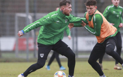 Trainingsauftakt mit drei Neuen an der Hammmer Straße