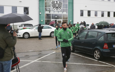 Eindrücke vom ersten Training im Schatten des Preußensatdions