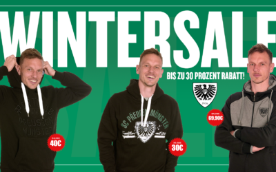 Wintersale im Fanshop: Jetzt zuschlagen und kräftig sparen