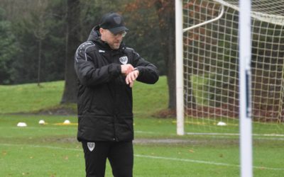 Im Trainingslager stehen die Uhren auf null