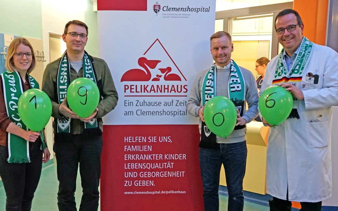Fanprojekt spendet 1.906 Euro an das „Pelikanhaus“