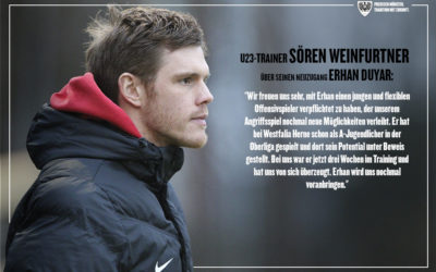 Verstärkung für die U23: Erhan Duyar kommt von Westfalia Herne