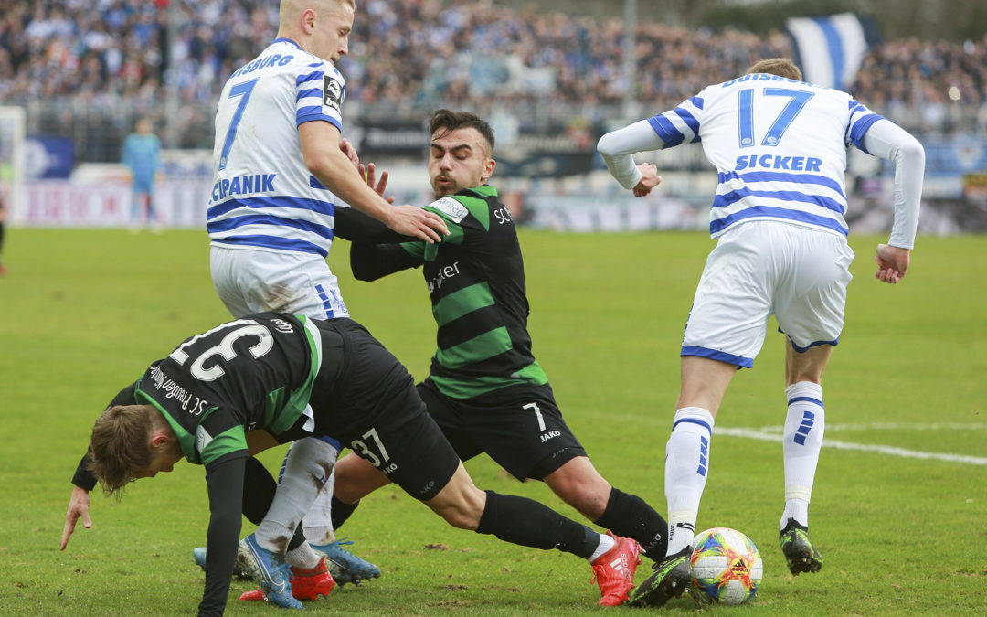 1:4-Niederlage gegen den MSV Duisburg: Der Tabellenführer nutzt jeden Fehler eiskalt aus