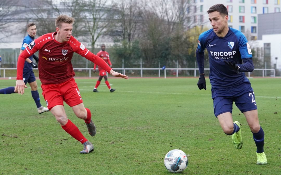 Einsatz und Wille stimmen bei 0:1-Testspielniederlage gegen Bochum