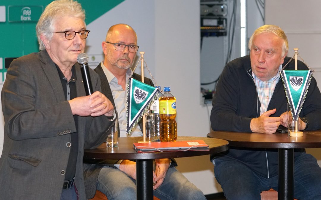 Teils hitzige aber konstruktive Debatte beim Fanabend
