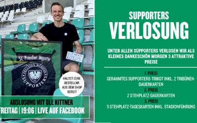 Mehr als 1906 Supporters – Verlosung als kleines Dankeschön