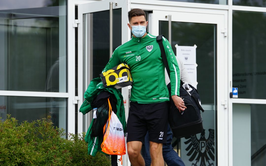 So lief die Rückkehr in Kleingruppen auf den Trainingsplatz