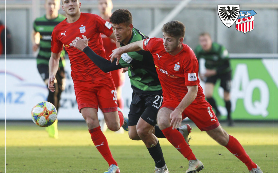 Große Chance im Abstiegskampf: Mit einem (Heim-)Sieg am FSV Zwickau vorbeiziehen