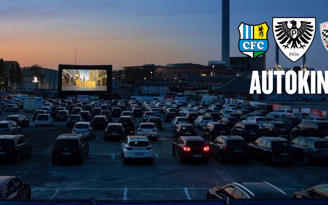 Auch Spiele gegen Ingolstadt und Chemnitz LIVE im Autokino