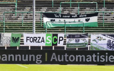 Bildergalerie aus dem sommerlichen Preußenstadion