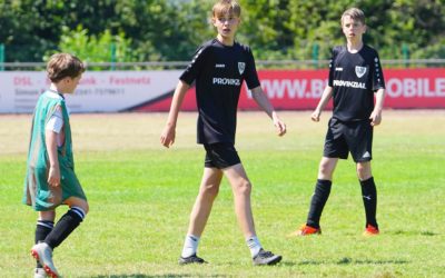 Fußball pur in den Ferien: Preußencamp durfte stattfinden