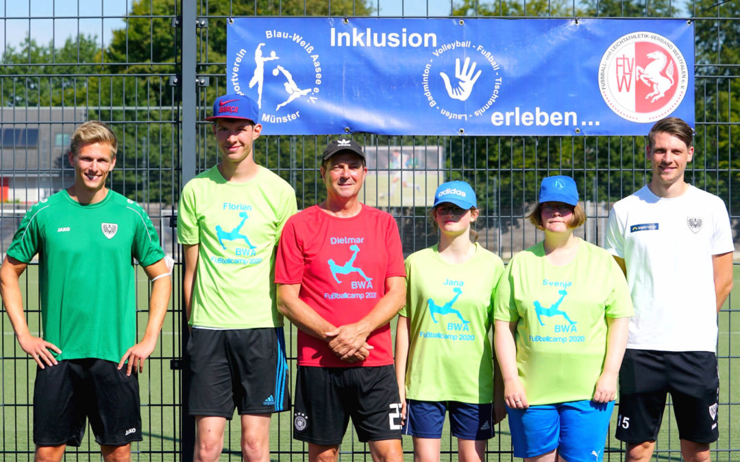 Traditioneller Besuch beim inklusiven Feriencamp von BW Aasee