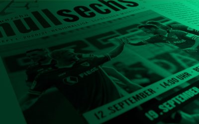 Druckfrisch ins Wohnzimmer: Jetzt das Stadionmagazin nullsechs digital durchblättern