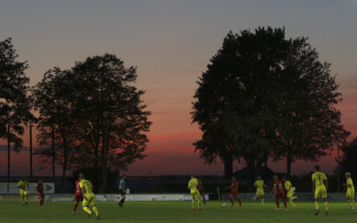 Licht und Schatten aus dem Stadion an der Römerstraße