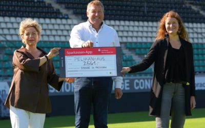 Adlerträger spenden 2561 Euro an das Pelikanhaus