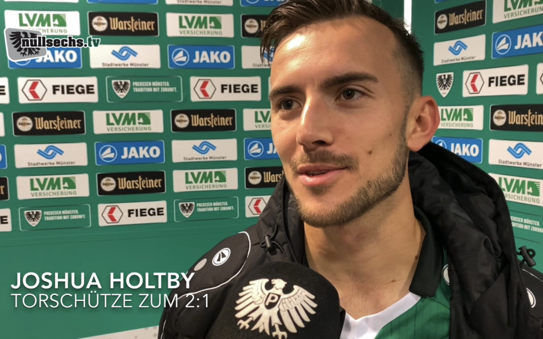 Die Torschützen mit guter Laune bei nullsechs.TV
