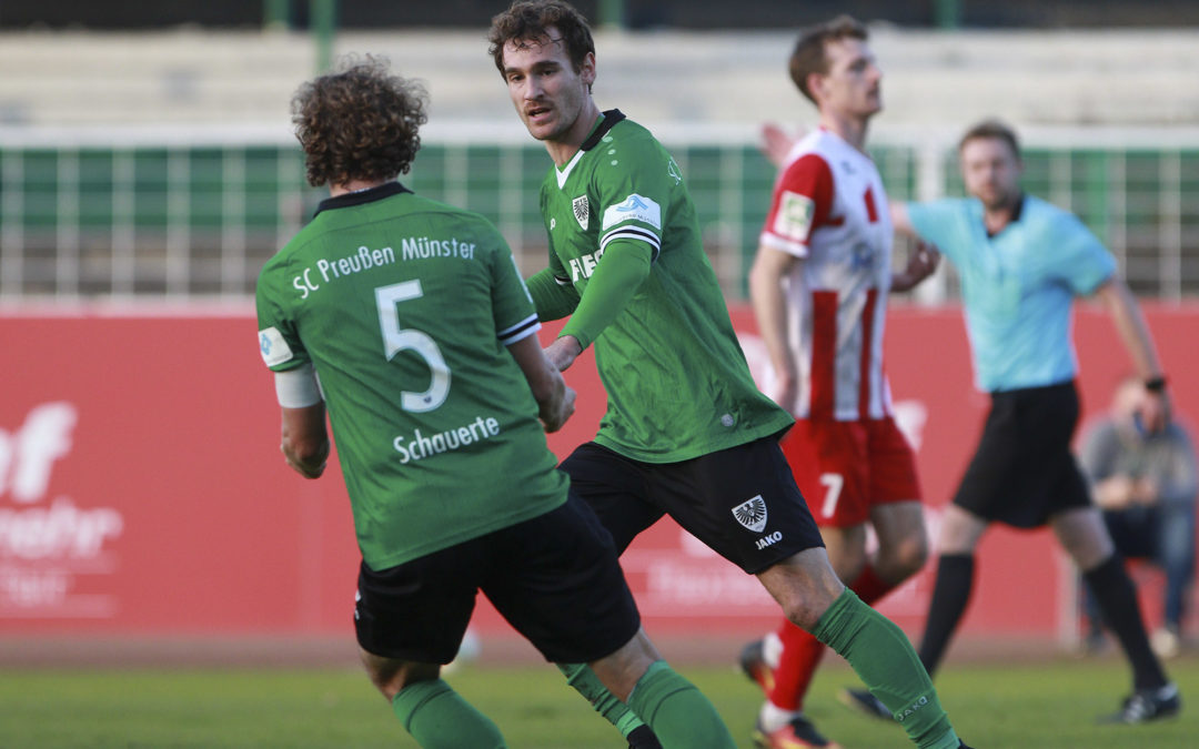 Lucky Punch kurz vor Schluss: Später 1:0-Heimsieg gegen Rot Weiß Ahlen