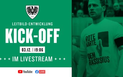 Kick-Off ab 19:06 LIVE auf YouTube und Facebook