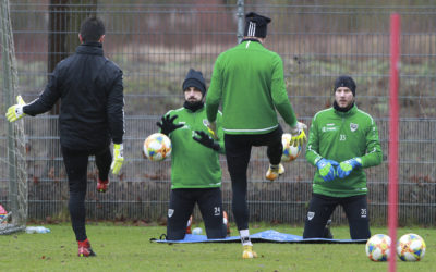 Aufgalopp im neuen Jahr: Bilder zum Trainingsauftakt