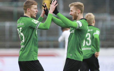 Wegkamp und Remberg treffen beim 2:0-Heimsieg gegen Rödinghausen