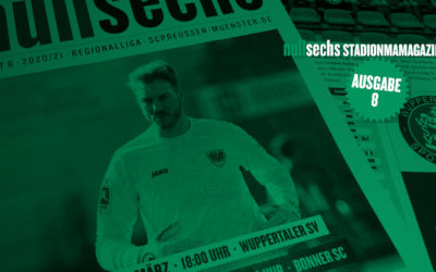 nullsechs-Stadionmagazin Ausgabe 8 jetzt als E-Paper verfügbar