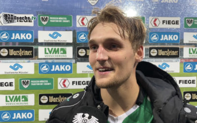 Strahlende Gesichter nach einem schönen Fußballabend