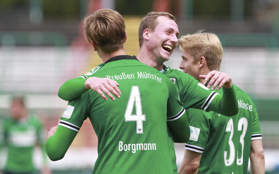 3:1-Heimsieg gegen Köln: Preußen lösen DFB-Pokal-Ticket