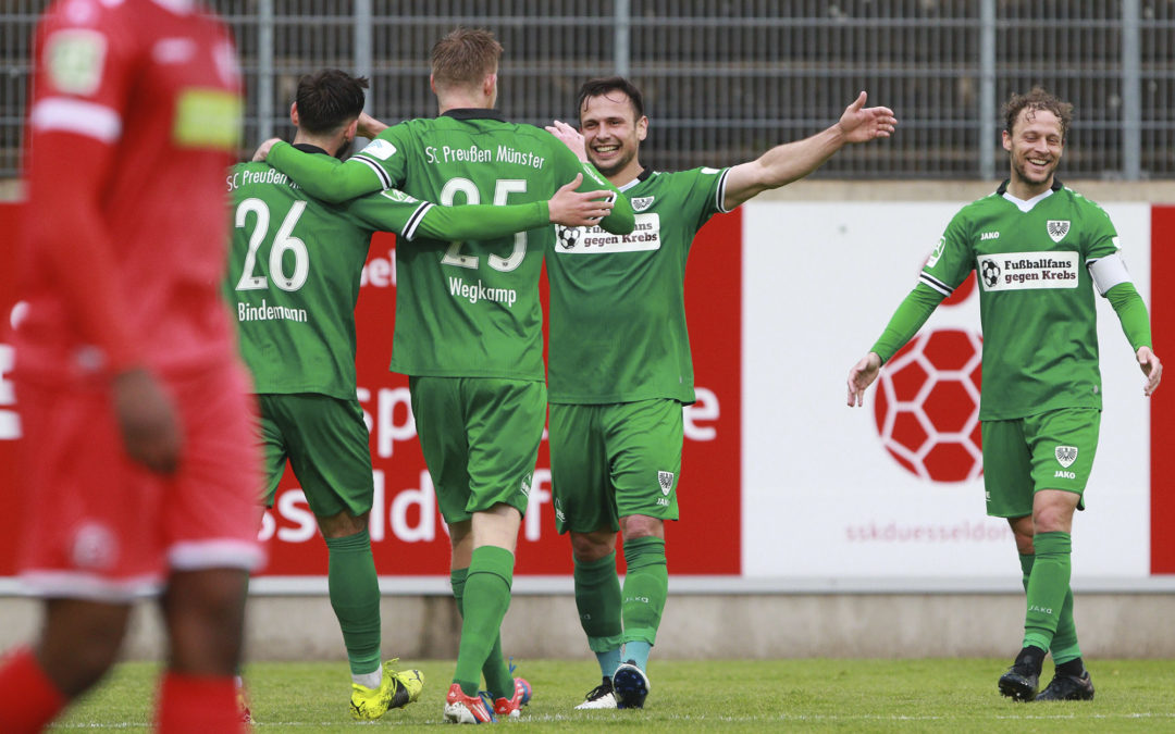 Verdienter 4:2-Auswärtssieg bei Fortuna Düsseldorf