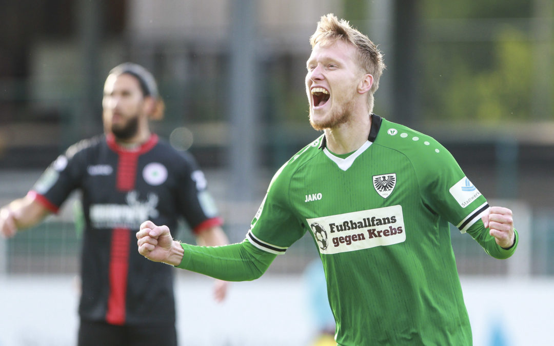 500 Preußenfans sehen einen verdienten 3:1-Heimsieg