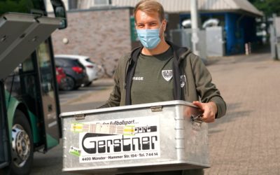 Adlertross auf dem Weg ins Trainingslager