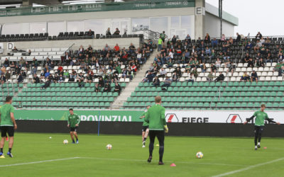 Den Trainingsauftakt live im Preußenstadion verfolgen