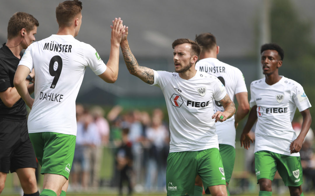 Preußen gewinnen erstes Testspiel souverän mit 9:0
