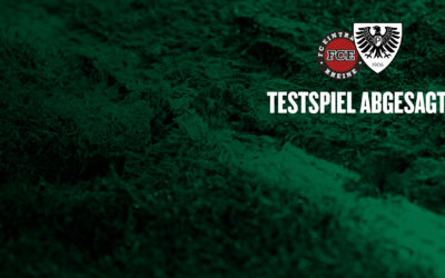 TESTSPIEL IN RHEINE ABGESAGT!