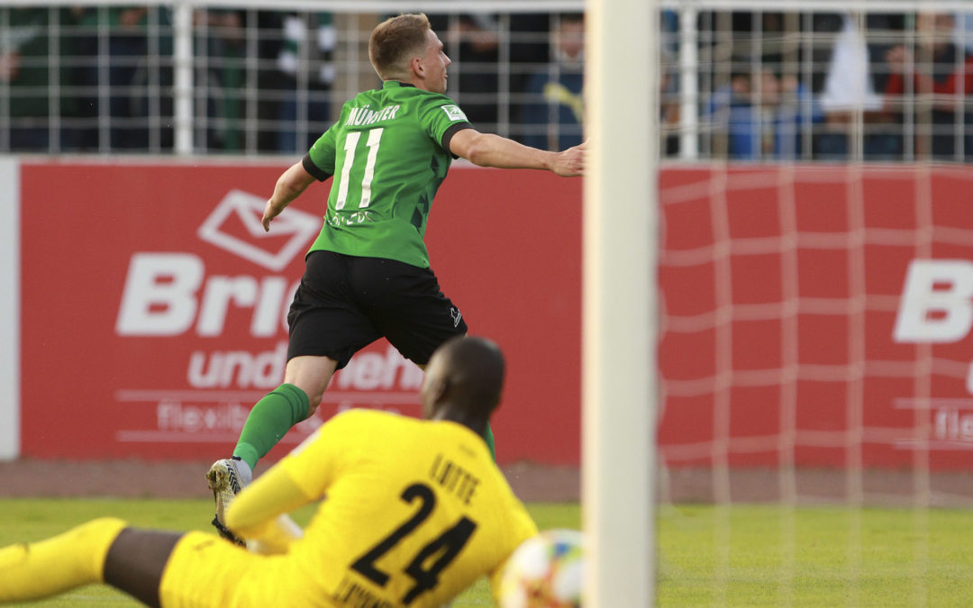 Ungefährdeter 2:0-Heimsieg gegen die Sportfreunde Lotte