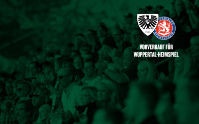 Tickets für Wuppertal-Heimspiel erhältlich