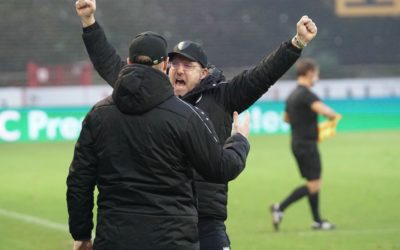 Jubel- & Feierbilder aus dem Preußenstadion
