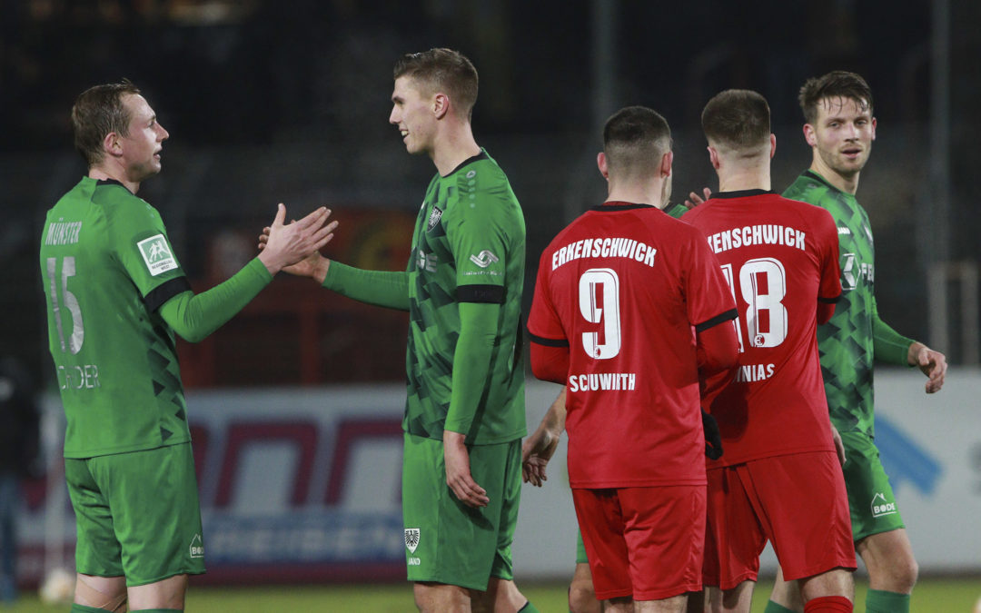 Nach 5:0-Erfolg: Preußen ziehen ins Westfalenpokal-Halbfinale ein