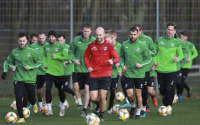Nach zwei Wochen Pause: Trainingsauftakt und Vorbereitungsbeginn
