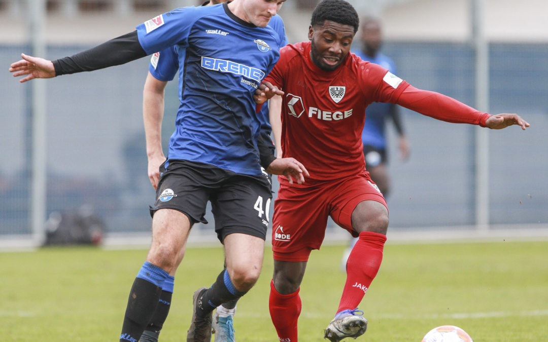 Trotz knapper Testspiel-Niederlage überzeugender Jahresauftakt in Paderborn