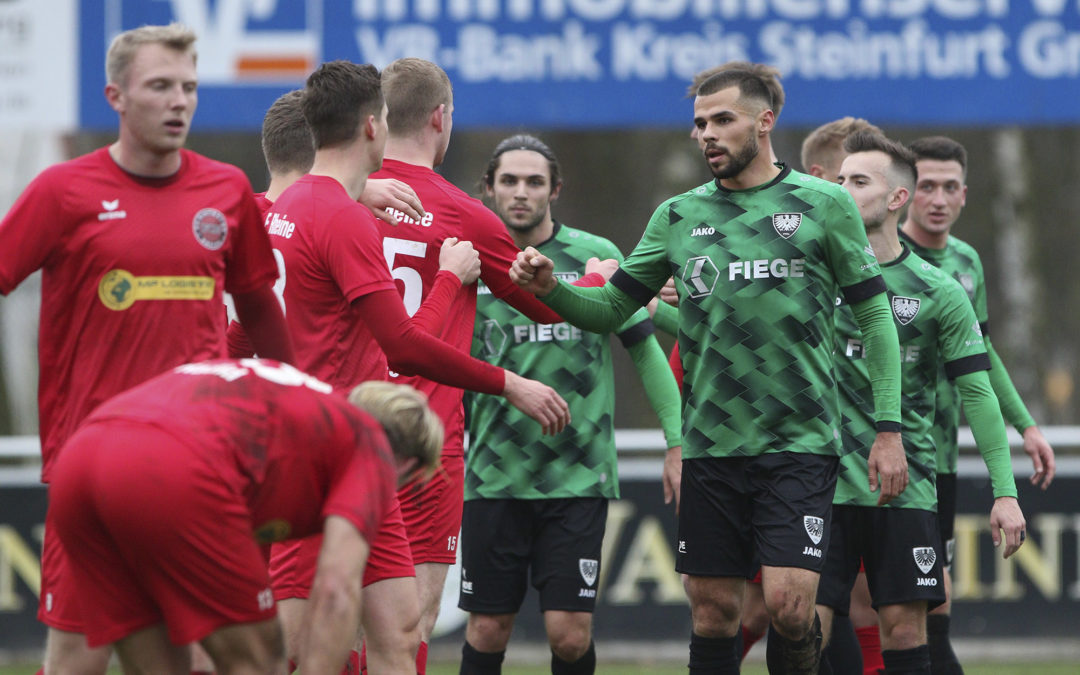 Preußen gewinnen Generalprobe in Rheine souverän mit 4:0