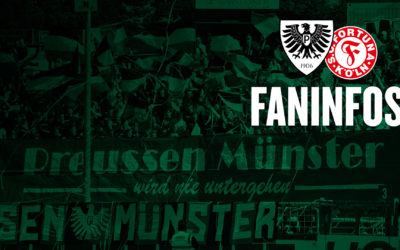 Faninfos zum Flutlicht-Heimspiel gegen Fortuna Köln