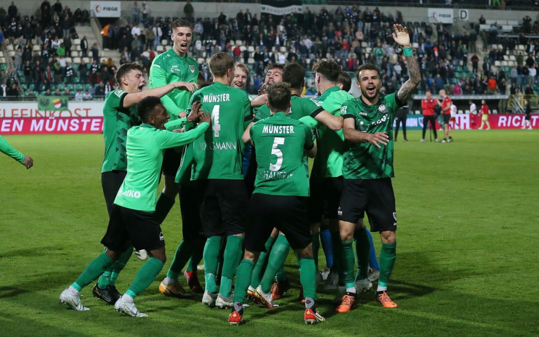 Das Preußenstadion bebt beim 1:0-Heimsieg gegen Fortuna Köln