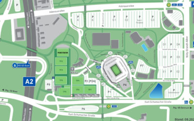 Faninformationen zum Auswärtsspiel im „neuen“ Parkstadion
