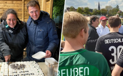 Preußenfans feiern in den 116. Vereinsgeburtstag – Traditionsmannschaft gewinnt ihr Spiel