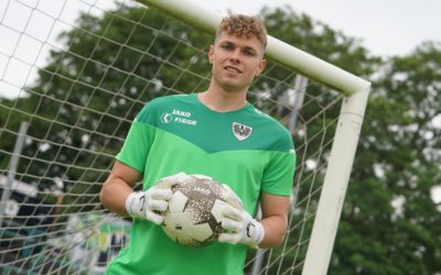 Neuzugang Tom Müller komplettiert das Torwart-Trio