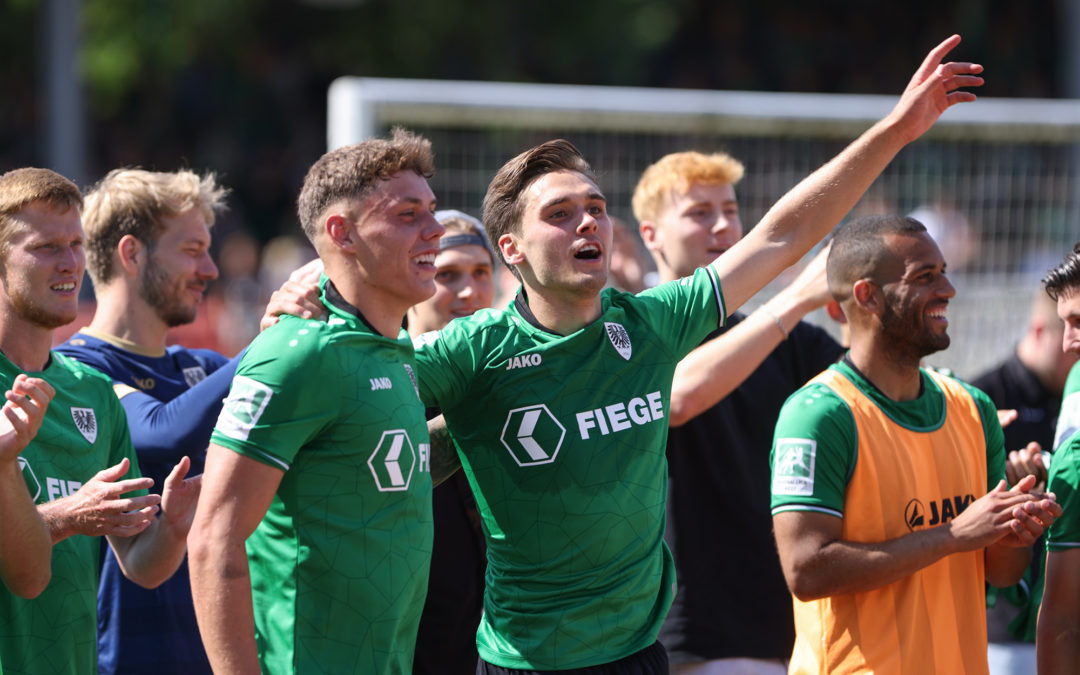 Bildergalerie vom Auftaktsieg im Preußenstadion